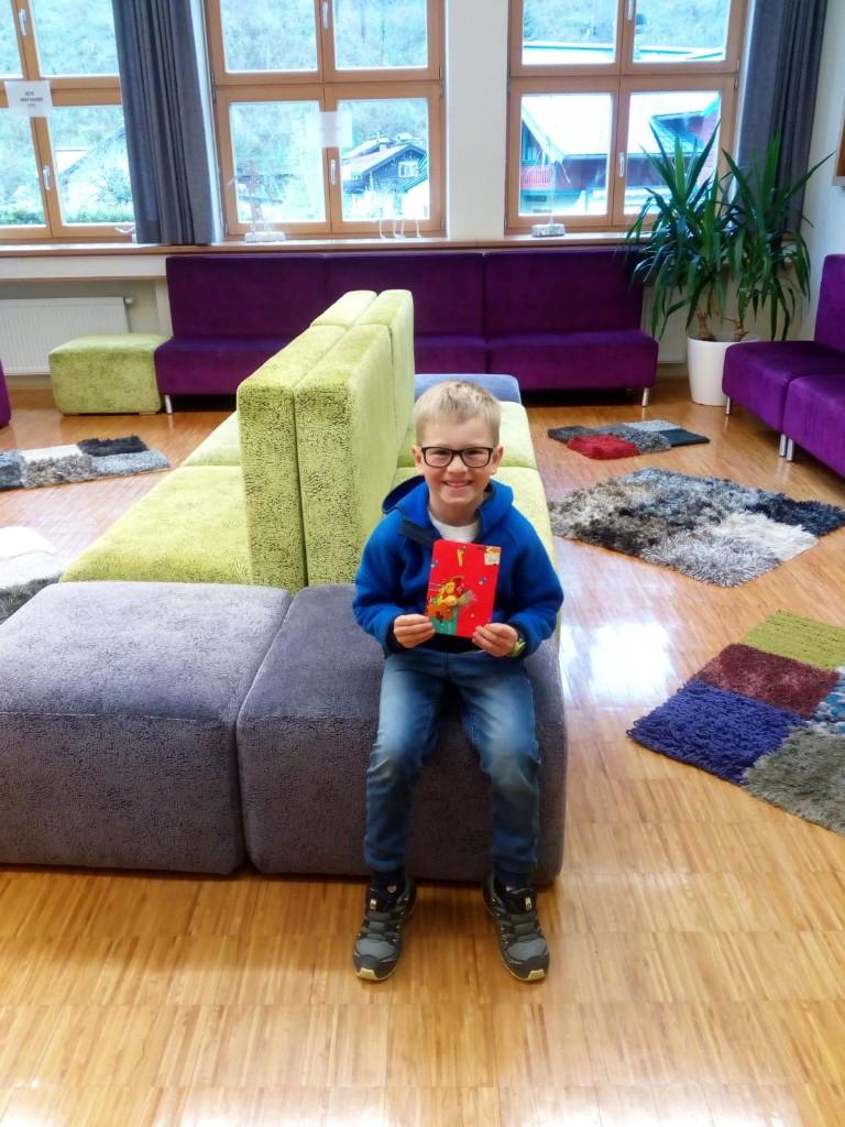 Gewinner des Malwettbewerbs: David Lanner