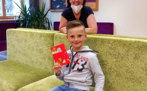 Gewinner des Malwettbewerbs: Max Strubegger